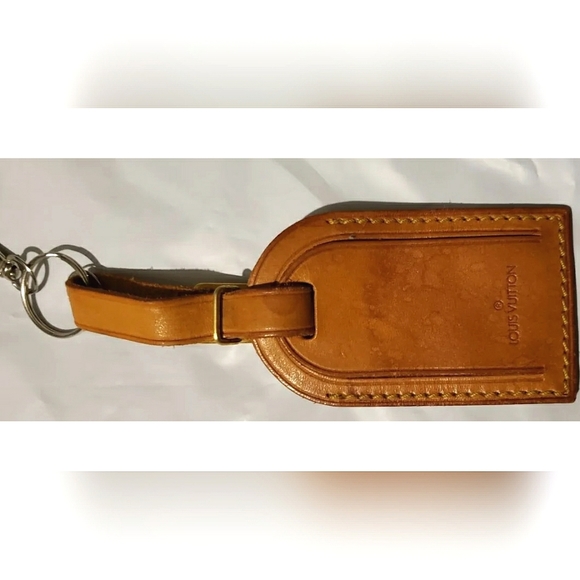 Louis Vuitton Luggage Tag NM Vachetta Leather Neutral - Picture 1 of 7